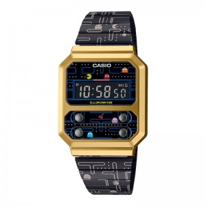 Relojes CASIO A100WEPC-1B Hombre | CQLHY-2014