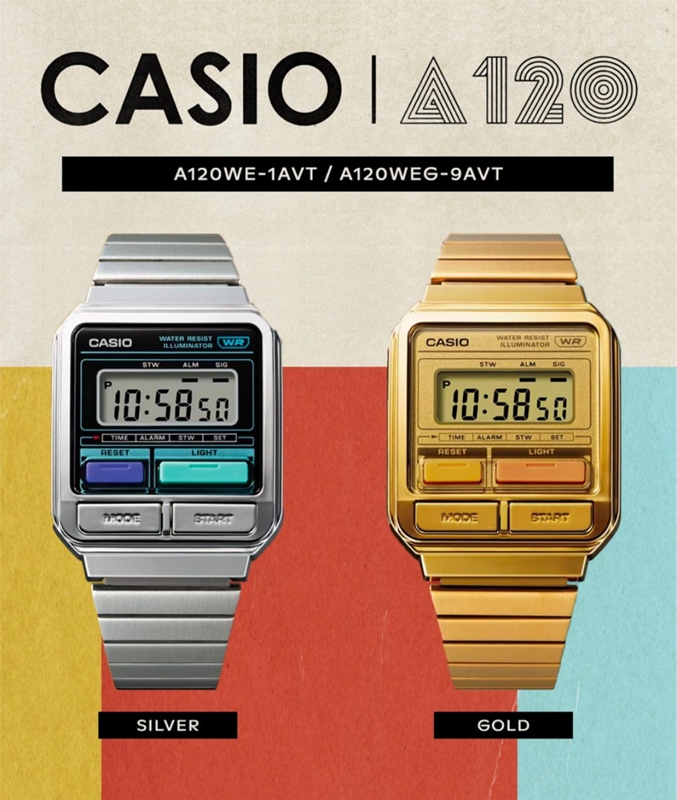 Relojes CASIO A120WE-1AVT Hombre | SKXAB-5364