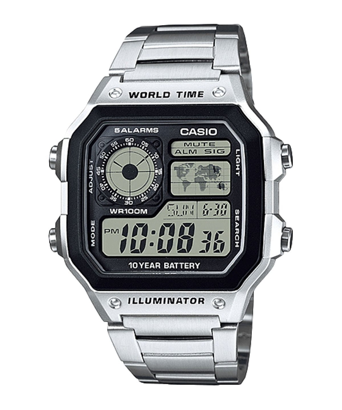 Relojes CASIO AE1200WHD-1A Hombre | QPYCJ-5381