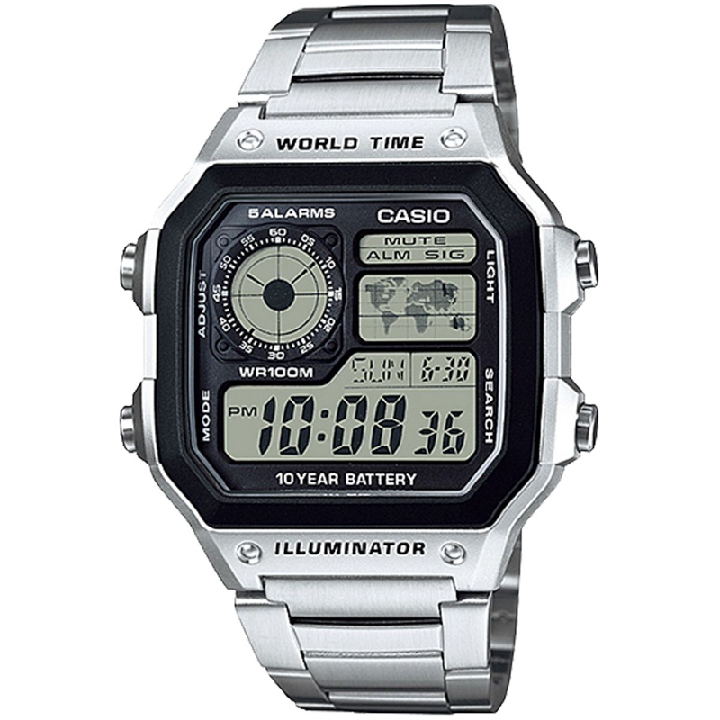 Relojes CASIO AE1200WHD-1A Hombre | QPYCJ-5381