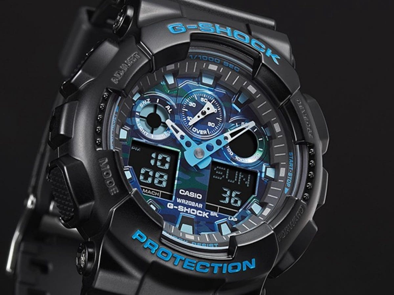 Relojes CASIO GA100CB-1A Hombre | NKLUY-6491