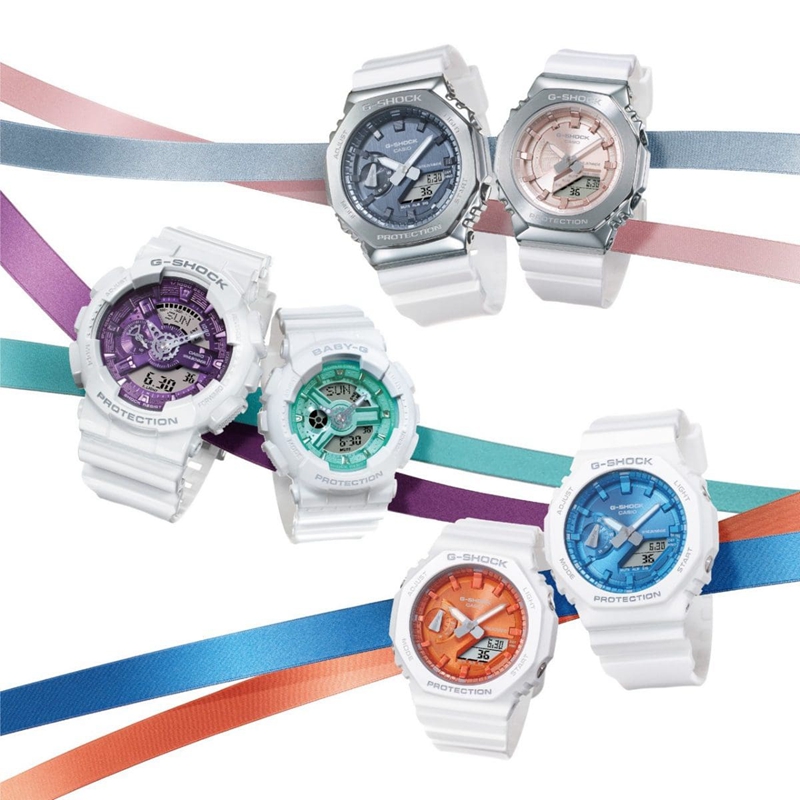 Relojes CASIO GMS2100WS-7A Mujer | FPOYI-4023